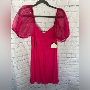 Brand New Altard State Puff Sleeve Dress